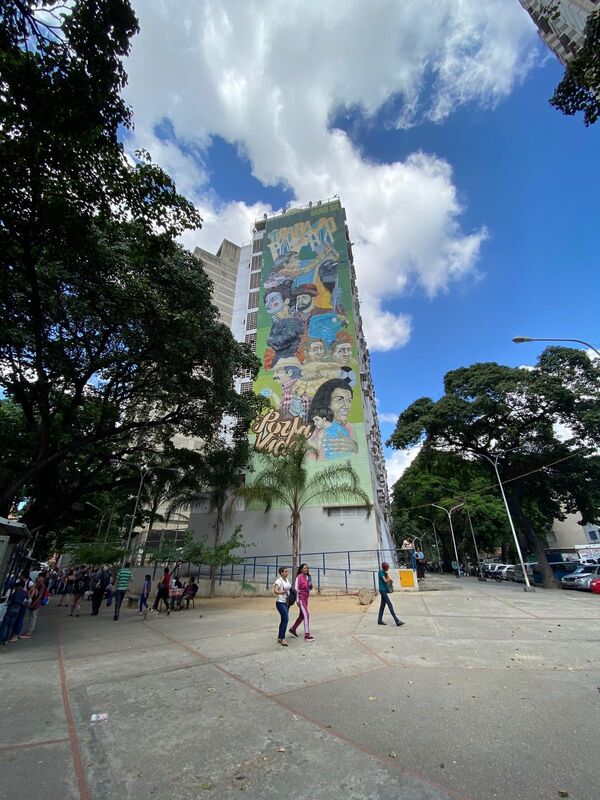 Un paseo por la historia de Venezuela a través de sus murales Un paseo por la historia de Venezuela a través de sus murales - Sputnik Mundo