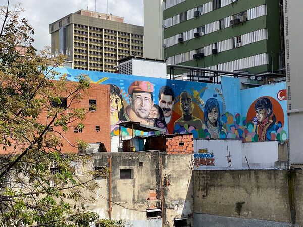 Un paseo por la historia de Venezuela a través de sus murales Un paseo por la historia de Venezuela a través de sus murales - Sputnik Mundo