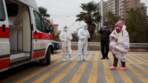 El personal médico en China (archivo) - Sputnik Mundo