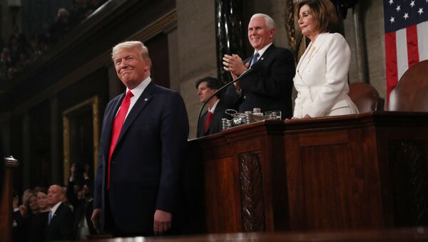 Donald Trump, presidente de EEUU - Sputnik Mundo