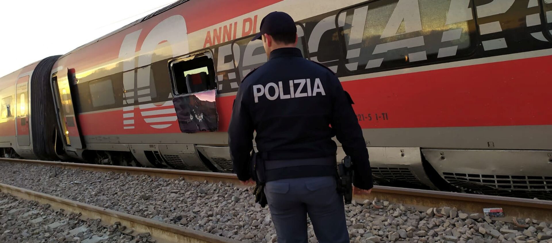 Tren descarrilado en Italia - Sputnik Mundo, 1920, 06.02.2020