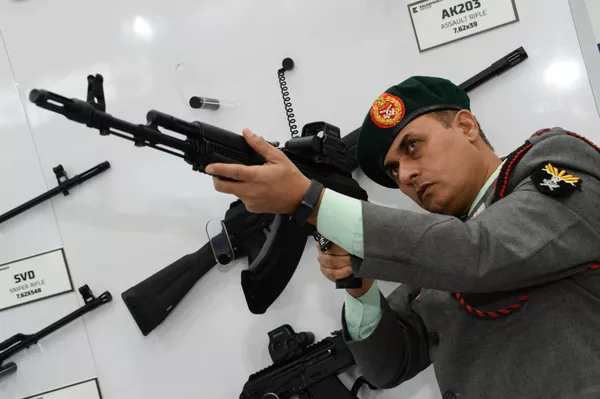 Defexpo India 2020: lo mejor y más avanzado en la industria de defensa
Defexpo India 2020: lo mejor y más avanzado en la industria de defensa
- Sputnik Mundo