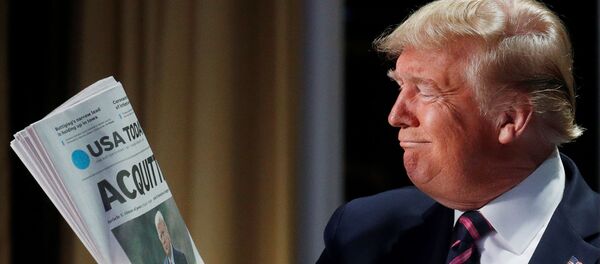 Donald Trump, el presidente de EEUU - Sputnik Mundo