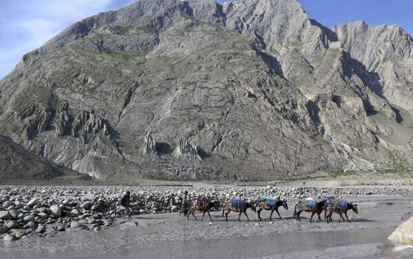 La cordillera del Karakórum, Asia Central - Sputnik Mundo