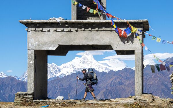 Sergi Unanue y Dani Benedicto en el Himalaya  - Sputnik Mundo