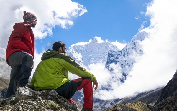 Sergi Unanue y Dani Benedicto en el Himalaya - Sputnik Mundo