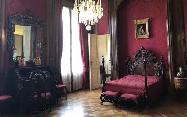 Dormitorio y sala de baño de Matías Errázuriz Ortúzar Dormitorio y sala de baño de Matías Errázuriz Ortúzar - Sputnik Mundo