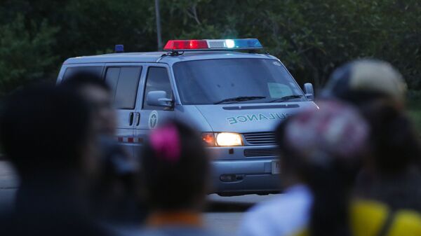 Una ambulancia tailandesa (imagen referencial) - Sputnik Mundo