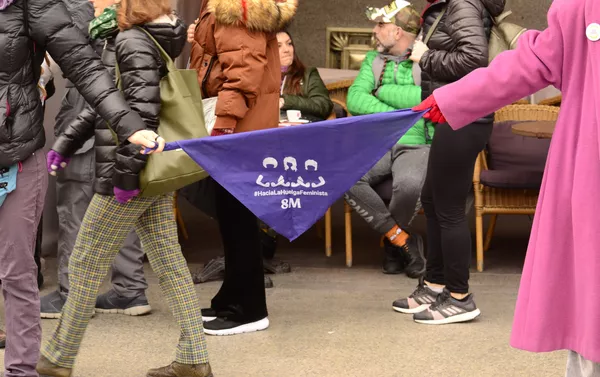 La huelga feminista del Día de la Mujer en España - Sputnik Mundo