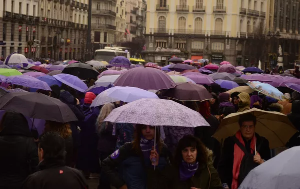La huelga feminista del Día de la Mujer en España - Sputnik Mundo