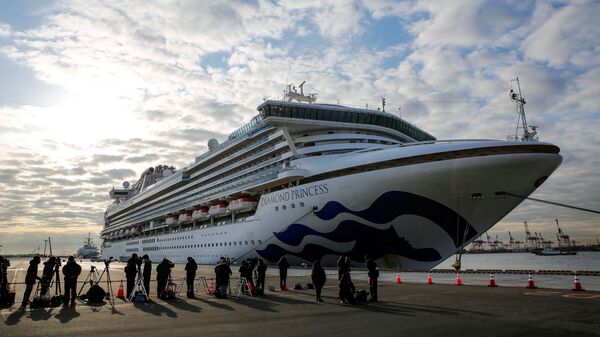 El crucero Diamond Princess - Sputnik Mundo