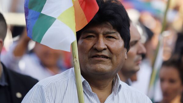 Evo Morales, expresidente de Bolivia - Sputnik Mundo