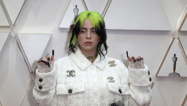 La cantante estadounidense Billie Eilish - Sputnik Mundo