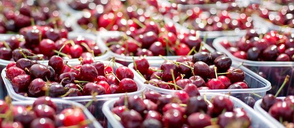 Сerezas (imagen referencial) - Sputnik Mundo