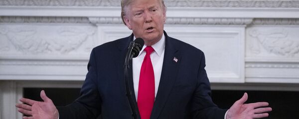 El presidente de EEUU Donald Trump - Sputnik Mundo