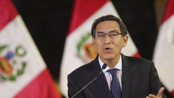 Martín Vizcarra, presidente de Perú Martín Vizcarra, presidente de Perú - Sputnik Mundo