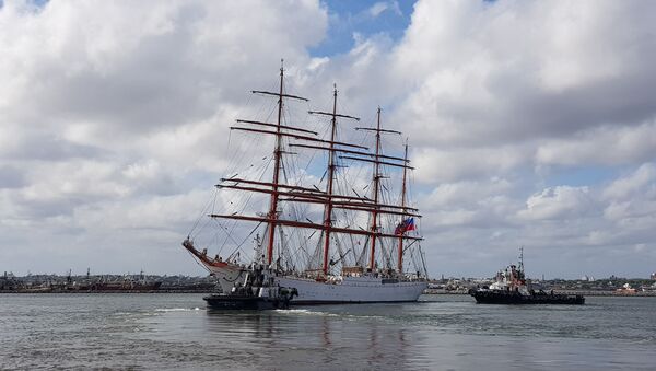 El buque escuela ruso Sedov  - Sputnik Mundo