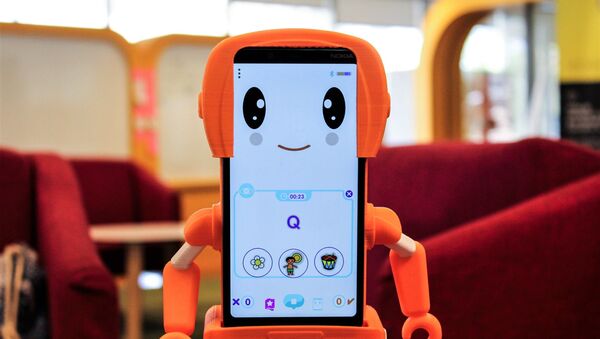 SIMA, el primer robot social educativo hecho en América Latina - Sputnik Mundo