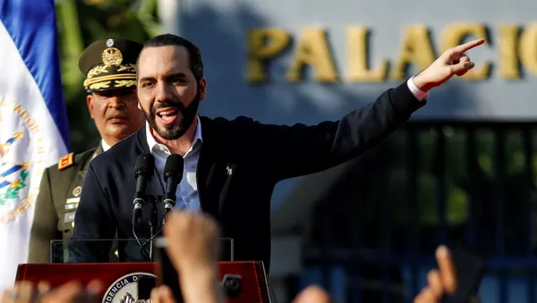 Nayib Bukele, presidente de El Salvador - Sputnik Mundo