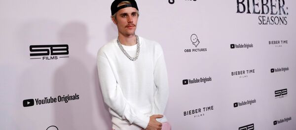 El cantante canadiense Juntin Bieber - Sputnik Mundo