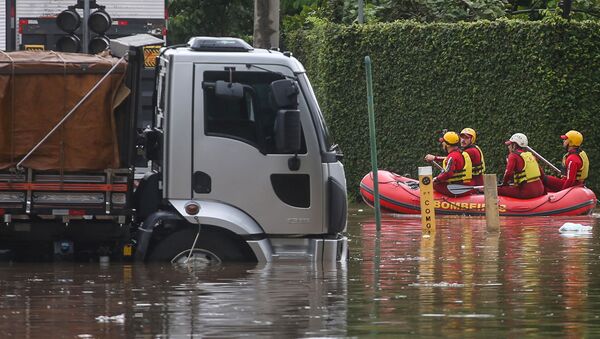 La situación en Sao Paulo - Sputnik Mundo