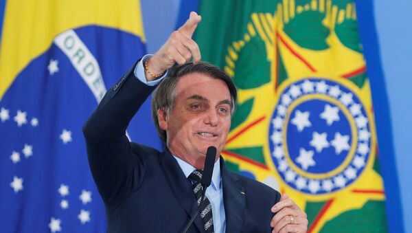 Jair Bolsonaro, presidente de Brasil - Sputnik Mundo
