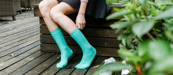 Unos calcetines, imagen referencial - Sputnik Mundo