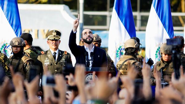 Nayib Bukele, presidente de El Salvador - Sputnik Mundo