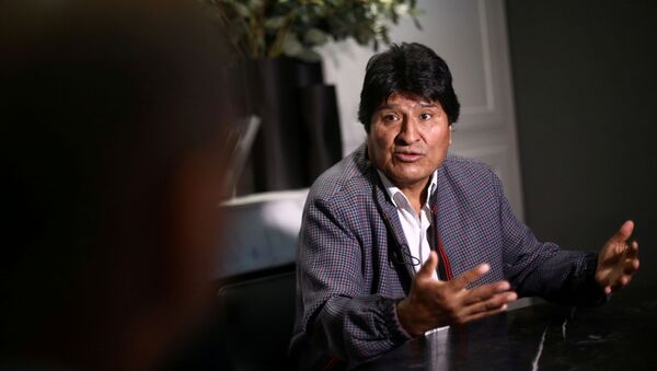 Evo Morales, expresidente de Bolivia - Sputnik Mundo