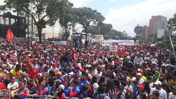 El Día de la Juventud en Caracas - Sputnik Mundo