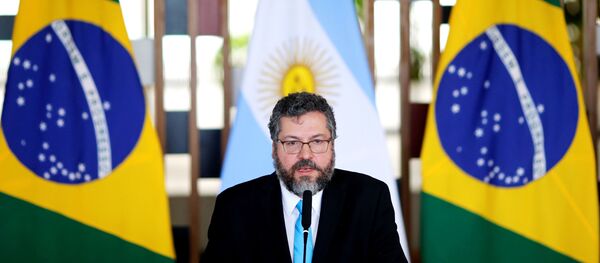 Ernesto Araújo, ministro brasileño de Relaciones Exteriores - Sputnik Mundo
