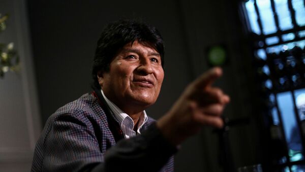 Evo Morales, expresidente de Bolivia - Sputnik Mundo