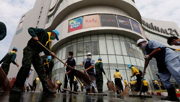 El centro comercial Terminal 21, Nakhon Ratchasima, Tailandia - Sputnik Mundo