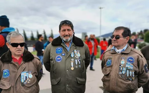 Veteranos de la Guerra de Malvinas presentes en el acto Veteranos de la Guerra de Malvinas presentes en el acto - Sputnik Mundo