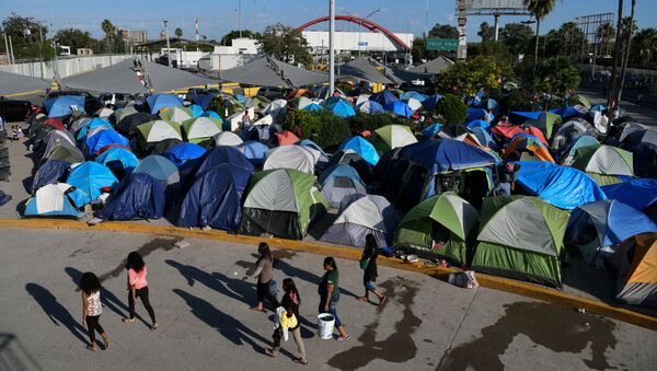 Migrantes en México - Sputnik Mundo