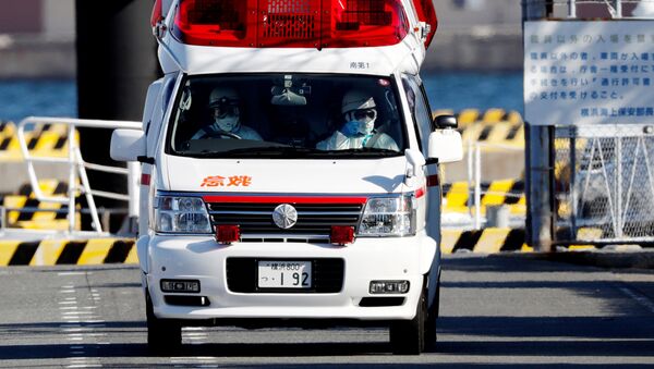 Ambulancia japonesa - Sputnik Mundo