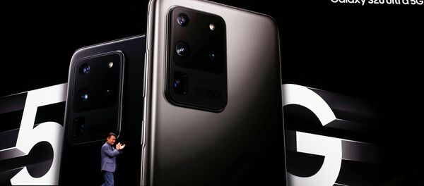 Presentación de los teléfonos Samsung Galaxy S20, S20+ y S20 Ultra en San Francisco, EEUU - Sputnik Mundo