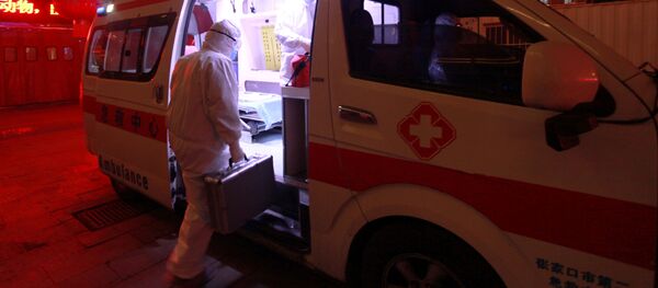Una ambulancia china - Sputnik Mundo