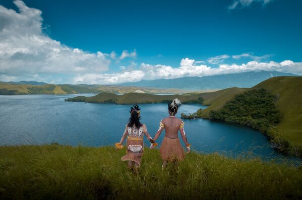 'Love is in the air': las fotos románticas más impresionantes
 - Sputnik Mundo