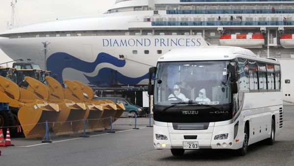Crucero Diamond Princess Crucero Diamond Princess - Sputnik Mundo