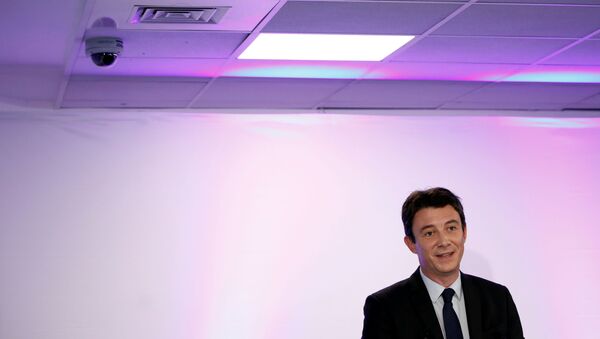 Benjamin Griveaux, un aliado político del presidente Emmanuel Macron - Sputnik Mundo