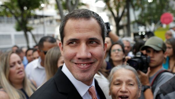 Juan Guaidó, dirigente opositor venezolano - Sputnik Mundo