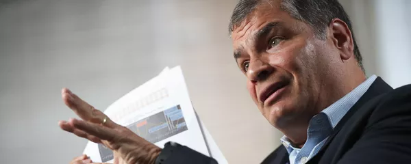 Rafael Correa, expresidente de Ecuador Rafael Correa, expresidente de Ecuador - Sputnik Mundo