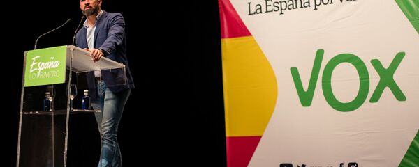 Santiago Abascal, líder de Vox Santiago Abascal, líder de Vox - Sputnik Mundo