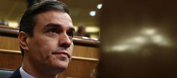 El presidente del Gobierno español, Pedro Sánchez El presidente del Gobierno español, Pedro Sánchez - Sputnik Mundo