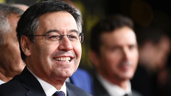 Josep Maria Bartomeu, presidente del Fútbol Club Barcelona - Sputnik Mundo