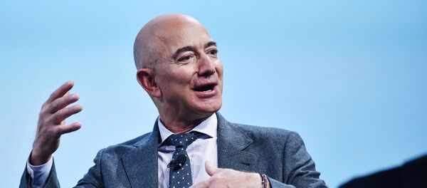 Jeff Bezos, empresario estadounidense Jeff Bezos, empresario estadounidense - Sputnik Mundo