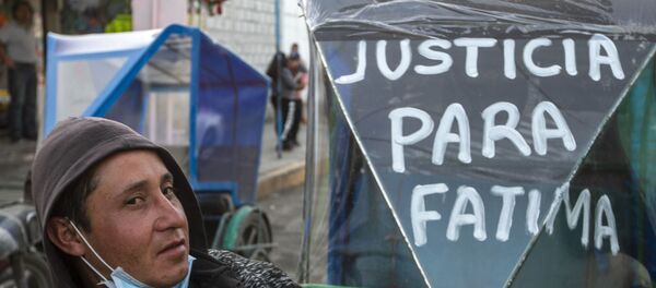 Pueblo se pone de pie para exigir justicia por el feminicidio de una niña en México - Sputnik Mundo