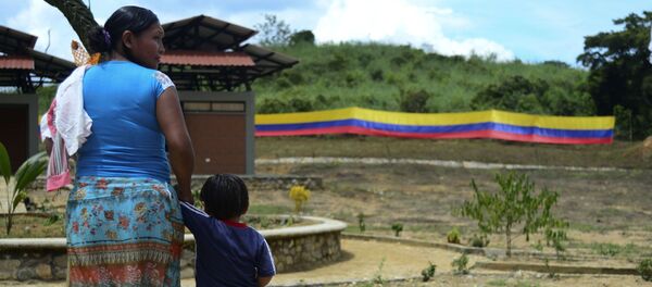 Indígenas colombianos del pueblo Senú Indígenas colombianos del pueblo Senú - Sputnik Mundo