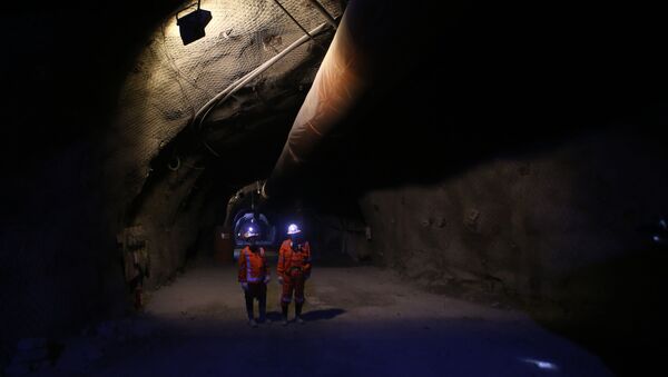 Mina de cobre en Chile - Sputnik Mundo